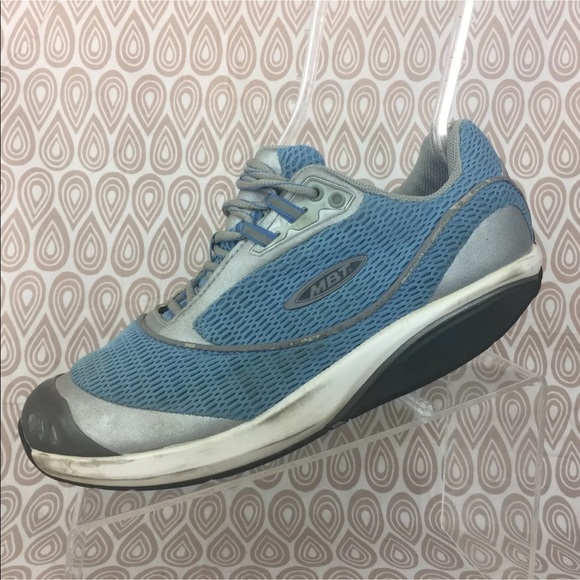 MBT Womens Blue Training Walking Shoe Size 10 S228 - Picture 3 of 8